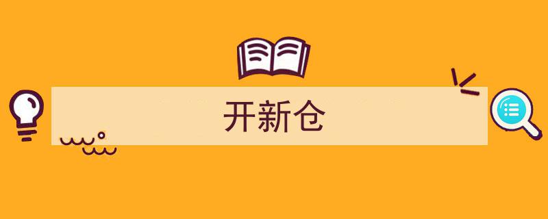 把握机遇，开新仓,探索市场新蓝海的战略布局"/