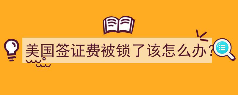 美国签证费用锁定难题解析,解锁攻略全解析"/