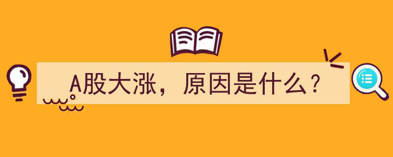 A股大涨揭秘,探究背后的驱动因素"/