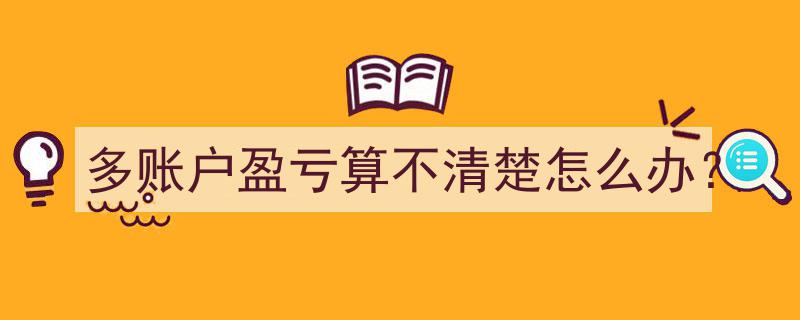 破解多账户盈亏难题,教你如何清晰掌握每笔交易的盈亏状况"/