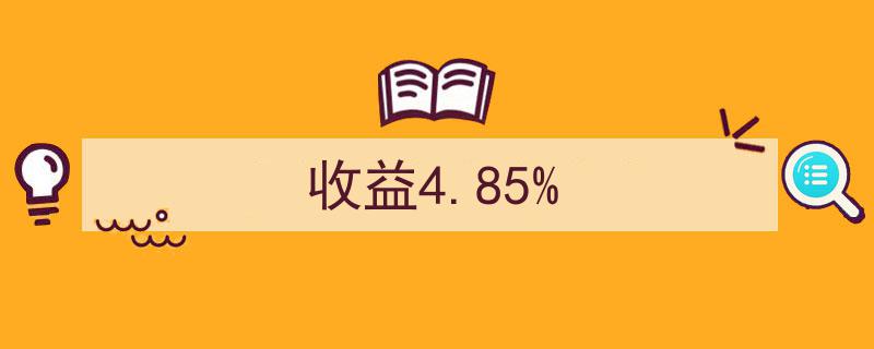 稳健投资新选择,理财产品收益高达4.85%引关注"/