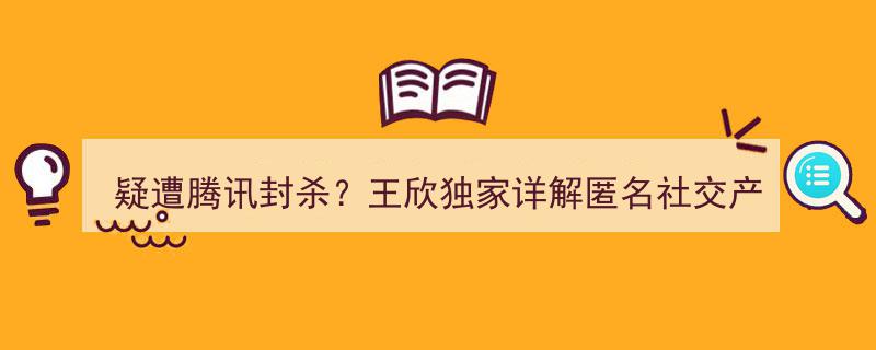 “疑遭腾讯封杀？王欣深度解析匿名社交神器“马桶”幕后真相”"/