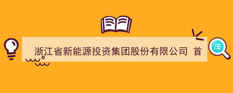 浙江省新能源投资集团股份有限公司首次IPO股票询价结果揭晓及发行推迟公告发布"/