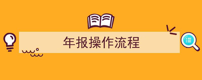 年报操作流程详解,高效规范完成企业年度报告"/