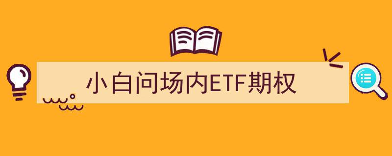小白入门指南,场内ETF期权交易全解析"/