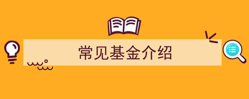 常见基金介绍,揭秘热门投资选择"/