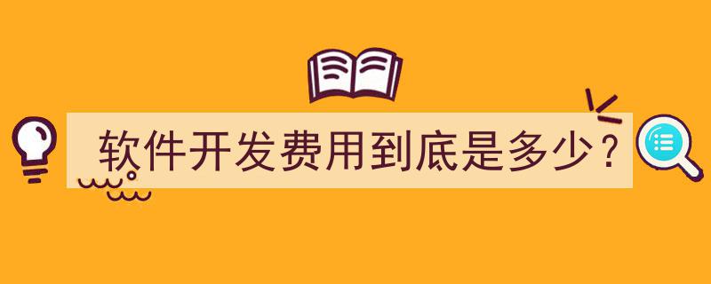 揭秘,软件开发费用之谜——究竟是多少？"/