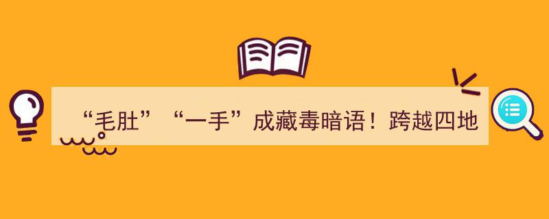 “毛肚一手”竟是藏毒暗号！四地毒品犯罪网络覆灭，涉案人员悉数获刑"/