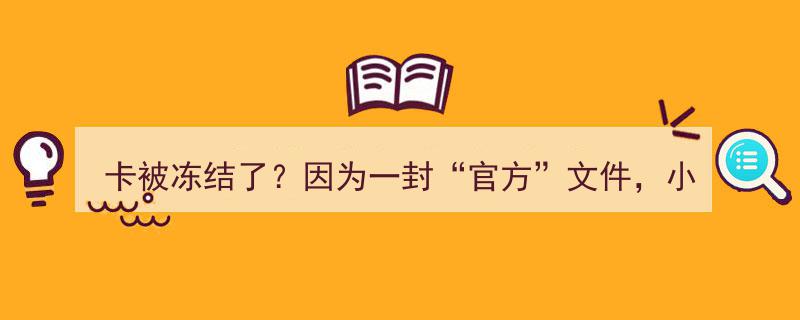 卡被冻结疑云,小伙遭遇“官方”文件诈骗危机！"/