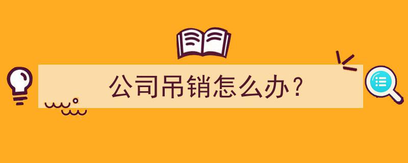 公司吊销处理指南,应对策略与法律应对"/
