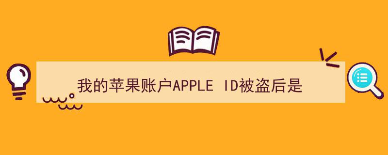 我的苹果账户APPLE