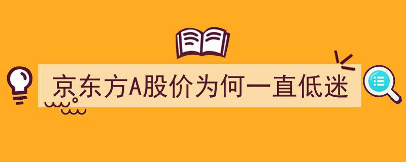 京东方A股价持续低迷,探究背后原因与对策"/