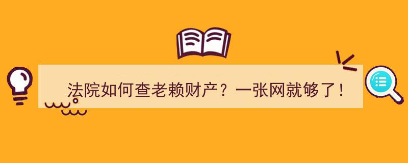 法院高效追踪老赖财产,一张网尽揽全策！"/