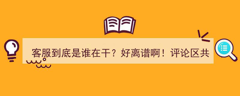 客服之谜,幕后真相揭露，网友评论区共鸣万千，好离谱啊！"/