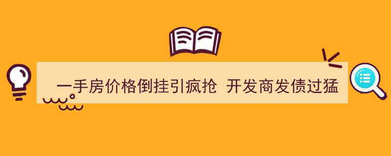一手房价格倒挂引爆抢购热潮，开发商债台高筑面临偿付危机挑战"/
