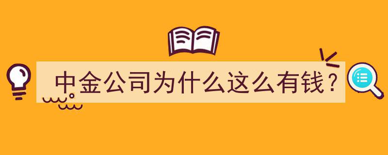 揭秘中金公司财富密码,究竟为何如此富裕？"/