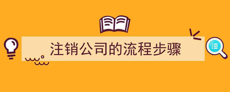 注销公司流程步骤全解析,轻松完成公司注销指南"/
