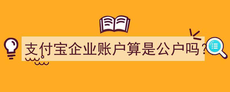 支付宝企业账户,究竟算是公户还是私户？揭秘真相"/