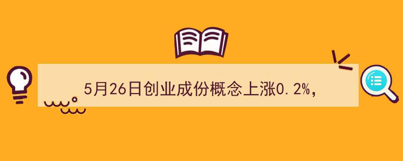 5月26日创业成份概念涨势喜人，胜宏科技、润泽科技领涨板块"/