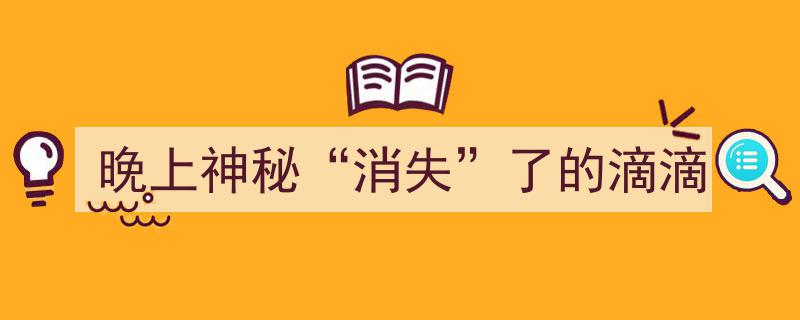 夜晚神秘“消失”之谜,滴滴疑云重重"/
