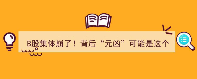 “B股惊雷！集体暴跌疑因账户借用打新团伙，千万股民警惕“黑名单”风波”"/