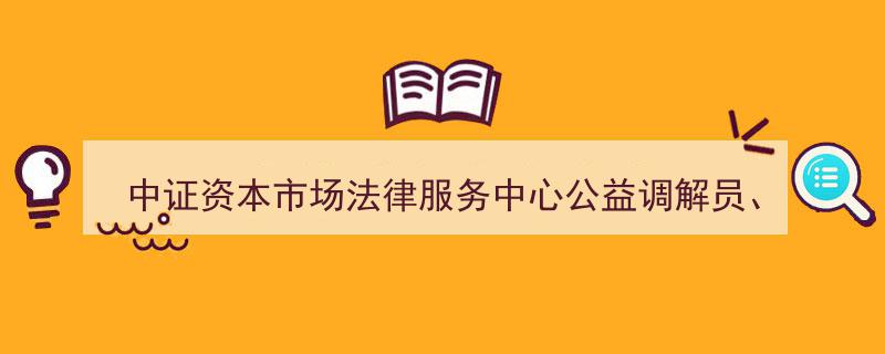 中证资本市场法律服务中心公益调解员张燕伟,汇业所高级合伙人详解证券市场纠纷调解机制的高效与灵活"/