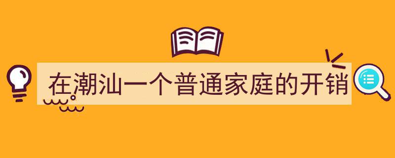 潮汕家庭日常开销揭秘,普通生活背后的经济账本"/